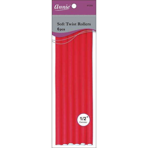 Annie Soft Twist Rollers 1/2" #1206