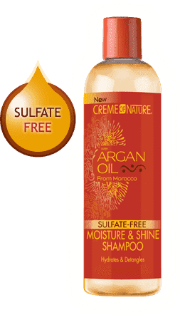 Creme Of Nature Argan Oil Sulfate-Free Moisture & Shine Shampoo 12oz - Deluxe Beauty Supply