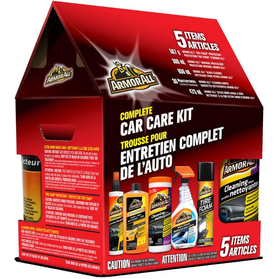 Armor All 5-Piece Complete Car Care Kit