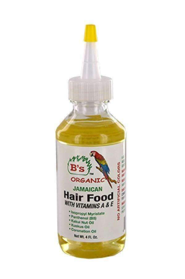 B's Organic Jamaican Hair Food w/Vit. A & E - Deluxe Beauty Supply