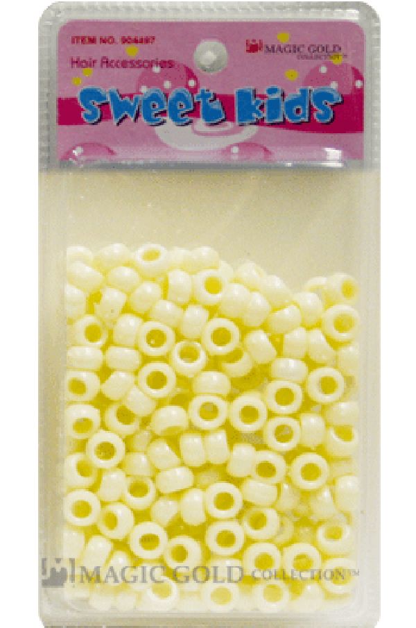 Sweet Kids Hair Beads - Ivory #1975 - Deluxe Beauty Supply