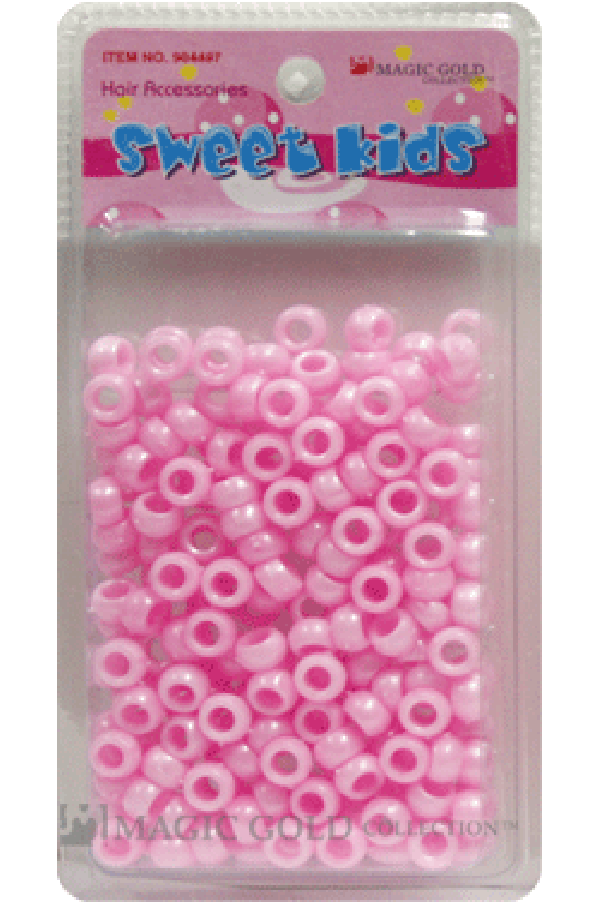 Sweet Kids Hair Beads - Pearl Pink #1627 - Deluxe Beauty Supply