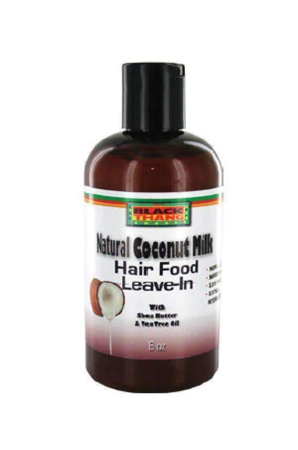 Black Thang Natural Coconut Milk Hair Food Leave-In - Deluxe Beauty Supply