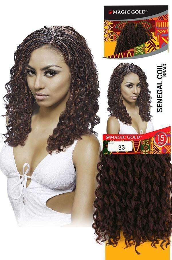 Magic Gold Senegal Coil 15" - Deluxe Beauty Supply