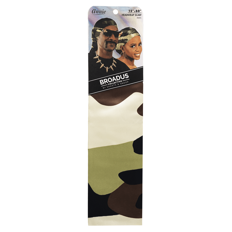 Broadus Collection Headwrap Scarf - Camo