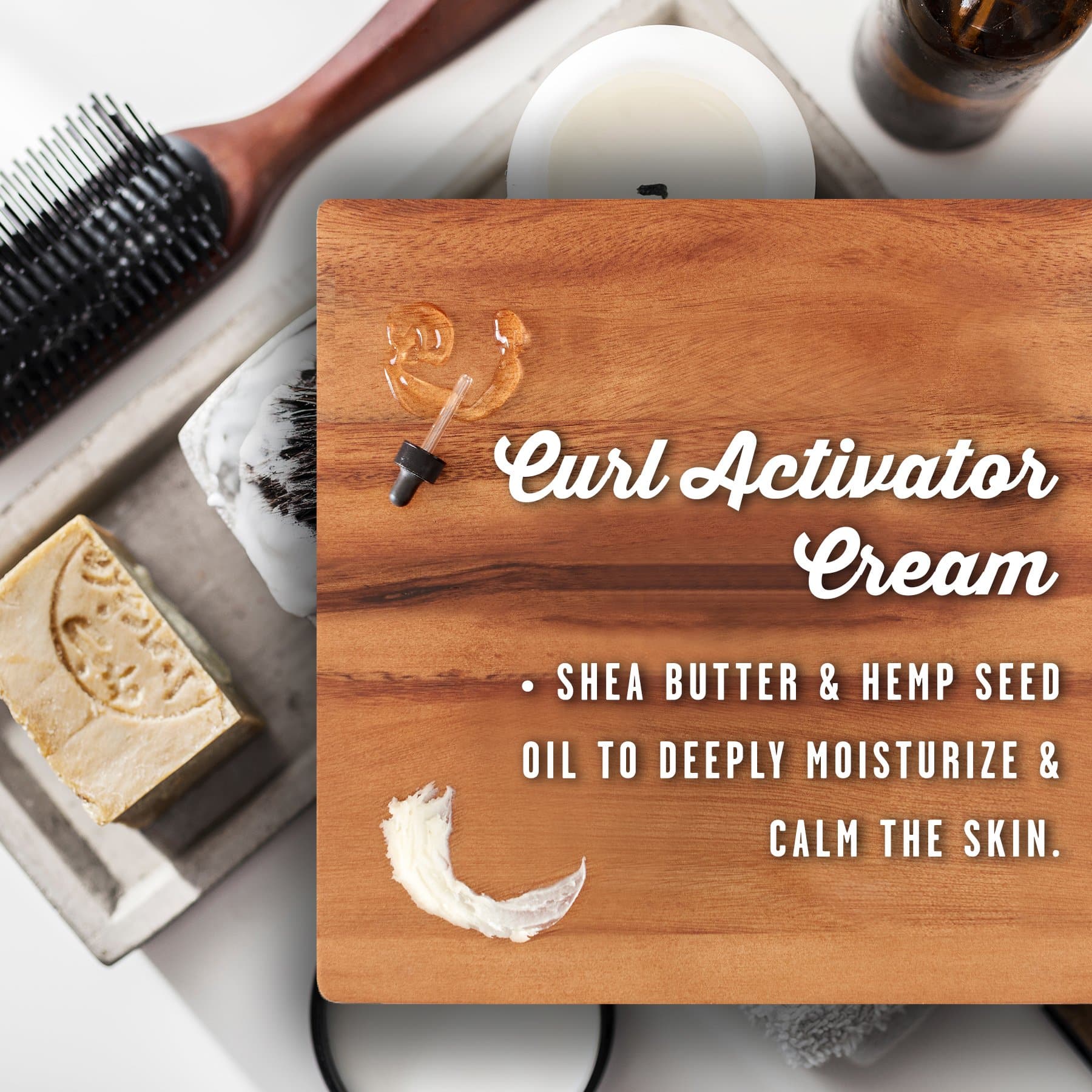 Cantu Men's Collection Curl Activator Cream