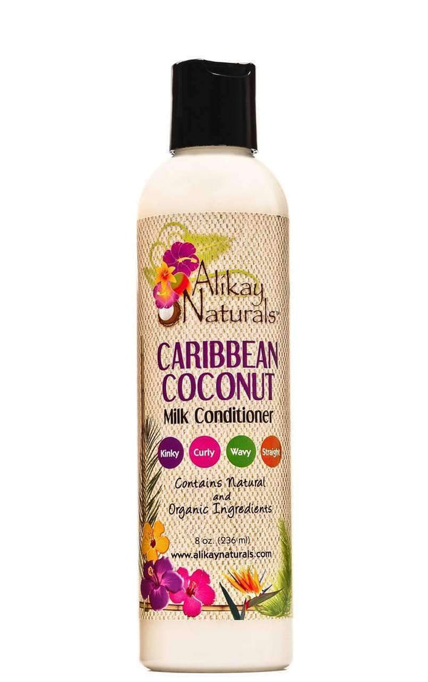 Alikay Naturals Caribbean Coconut Milk Conditioner 8oz - Deluxe Beauty Supply