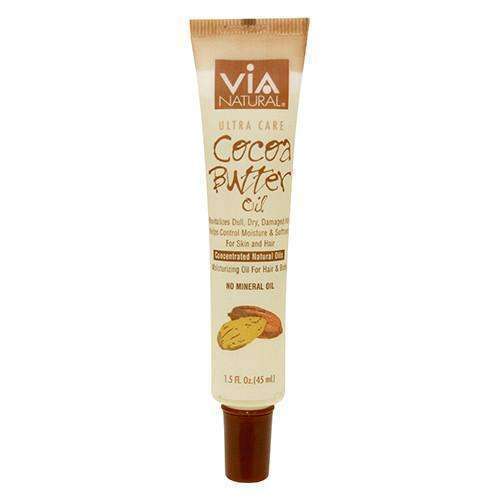 Via Natural Cocoa Butter Oil Treatment - Deluxe Beauty Supply