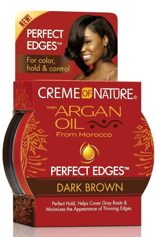 Creme Of Nature Perfect Edges Dark Brown - Deluxe Beauty Supply