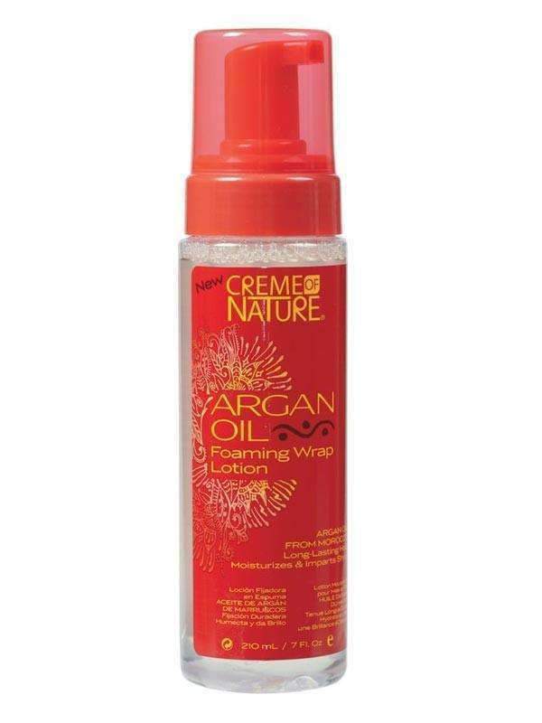 Creme Of Nature Argan Oil Style & Shine Foaming Mousse - Deluxe Beauty Supply