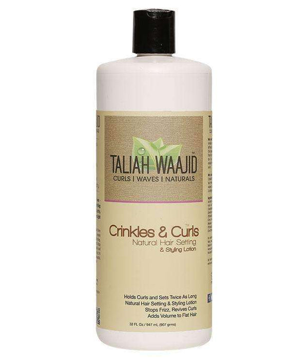 Taliah Waajid Crinkles & Curls Natural Hair & Lock Styling Lotion 32oz - Deluxe Beauty Supply