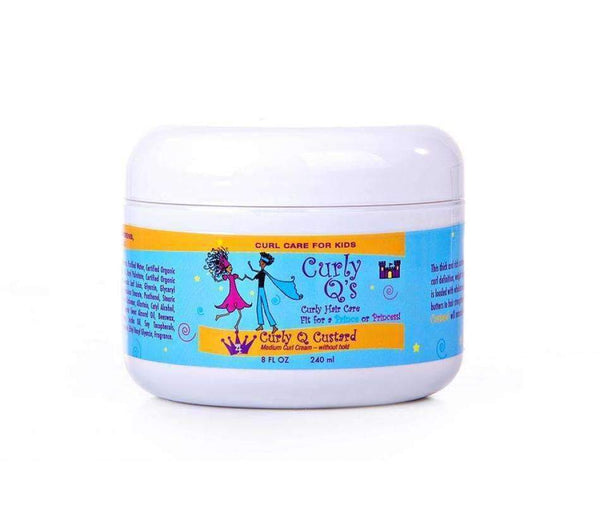 Curly Q's Custard Curl Cream - Deluxe Beauty Supply