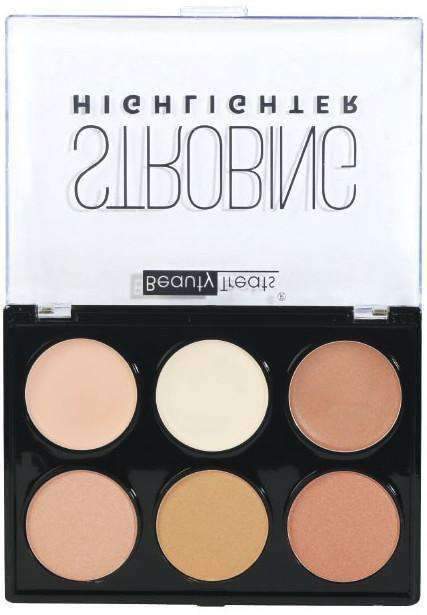 Beauty Treats Strobing Highlighter Palette - Dark - Deluxe Beauty Supply