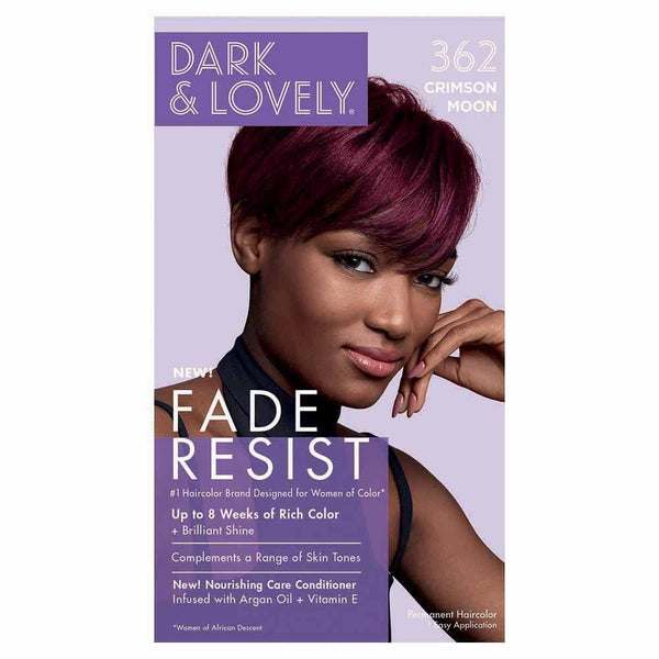 Dark & Lovely Fade Resist Rich Conditioning Color - #362 Crimson Moon - Deluxe Beauty Supply