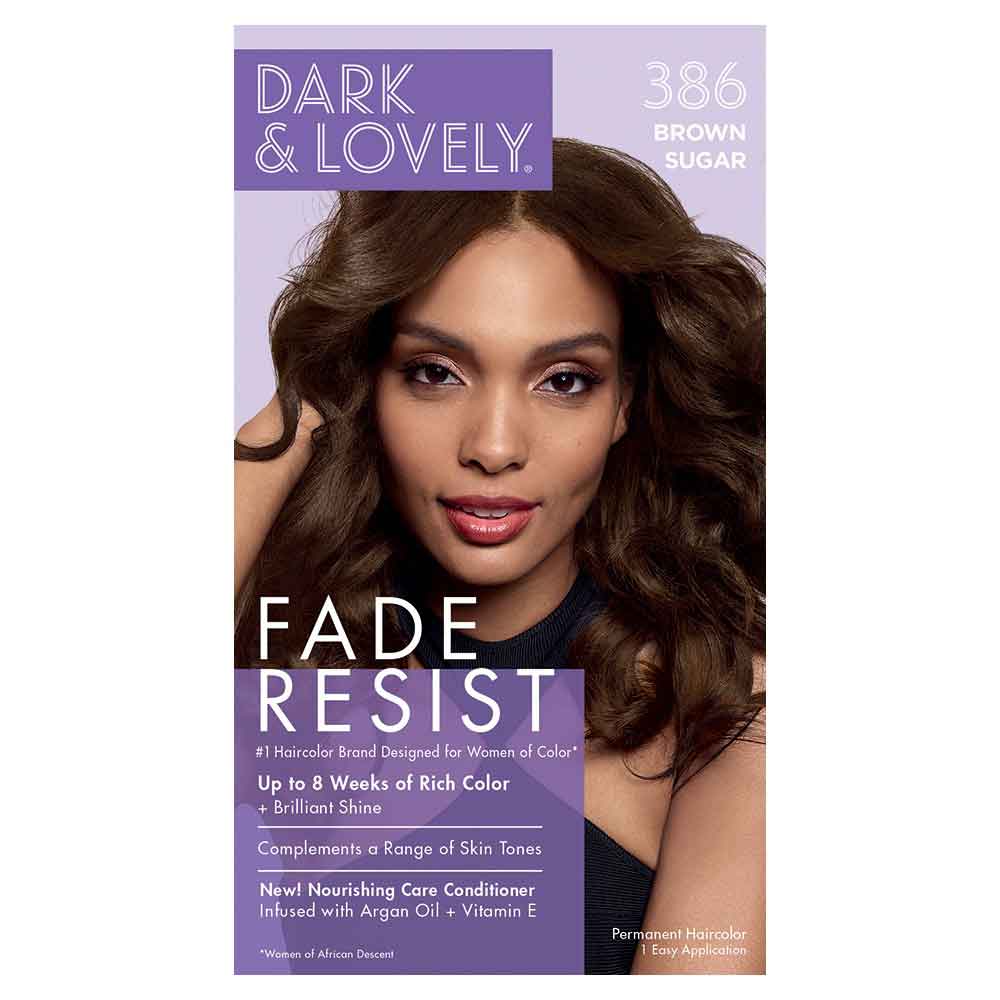 Dark & Lovely Fade Resist Rich Conditioning Hair Color - 386 Brown Sugar
