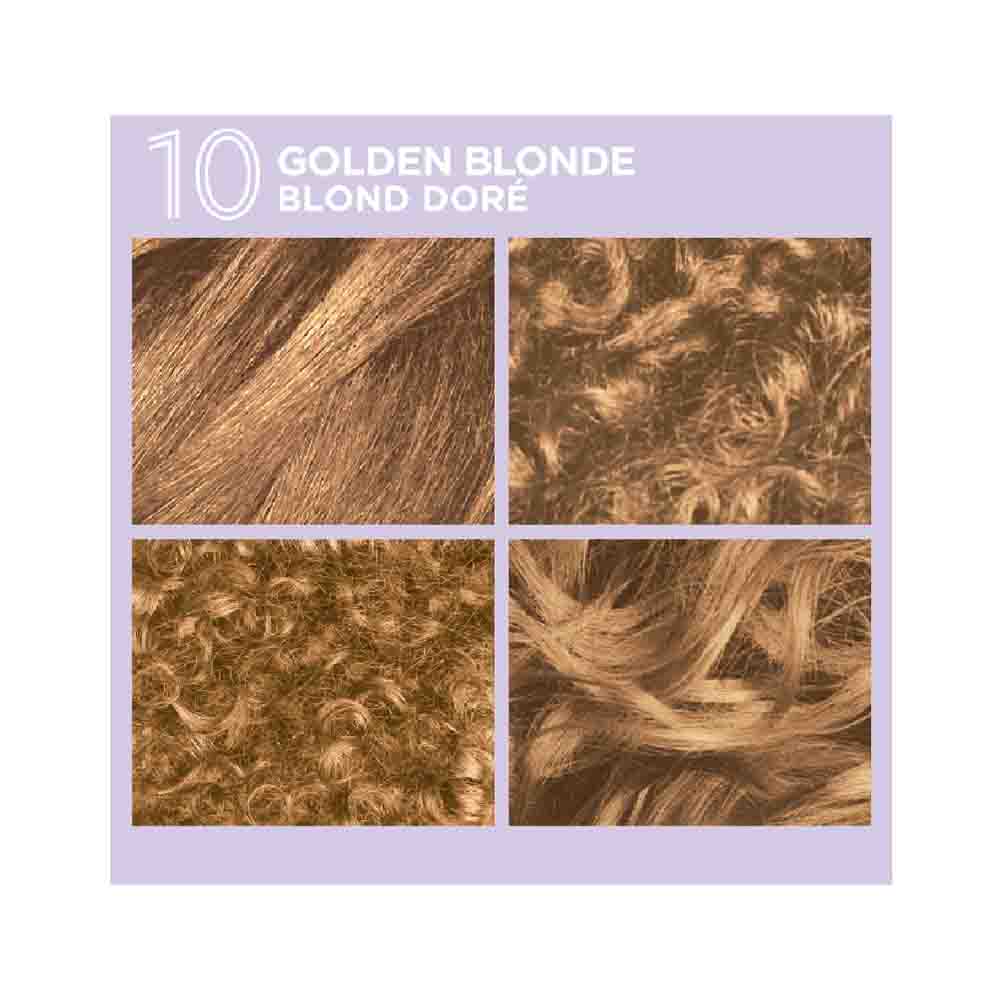 Dark & Lovely Go Intense Ultra Vibrant Hair Color - 10 Golden Blonde