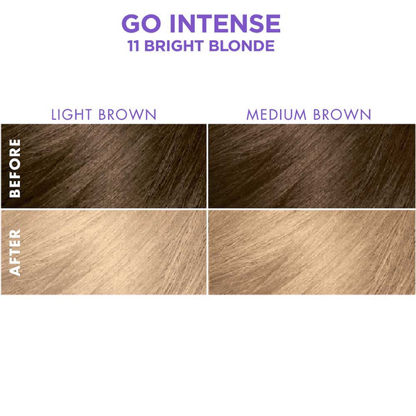 Dark & Lovely Go Intense Ultra Vibrant Hair Color - 11 Bright Blonde