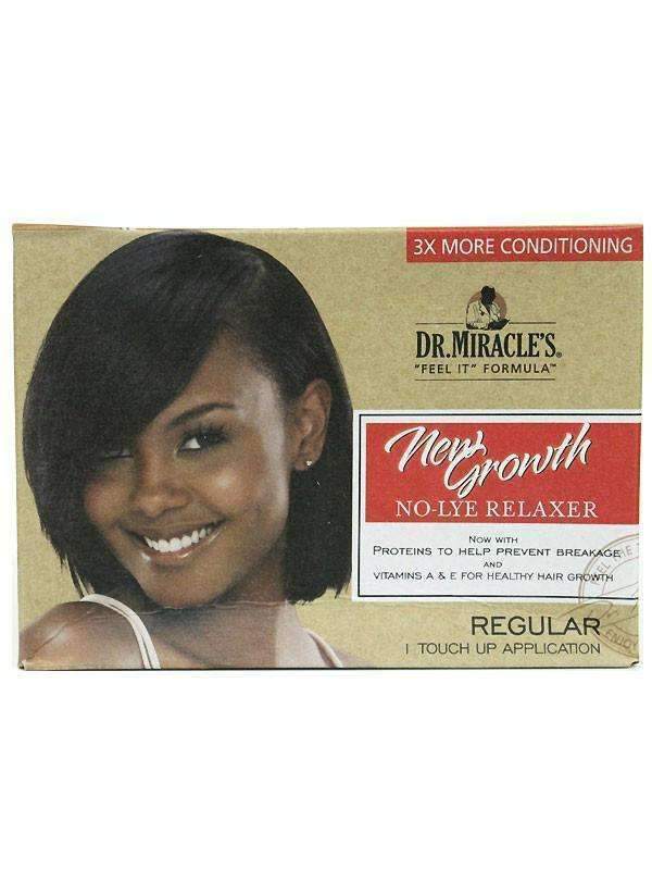 Dr. Miracle's Thermalceutical Intensive No Lye Relaxer Touch-Up Application - Deluxe Beauty Supply