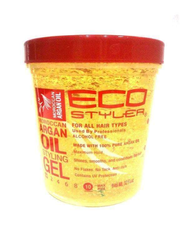 Eco Style Argan Oil Styling Gel 32oz - Deluxe Beauty Supply