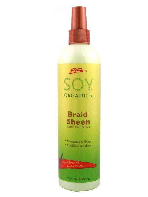 Elentee Soy Organics Braid Sheen Spray - Deluxe Beauty Supply