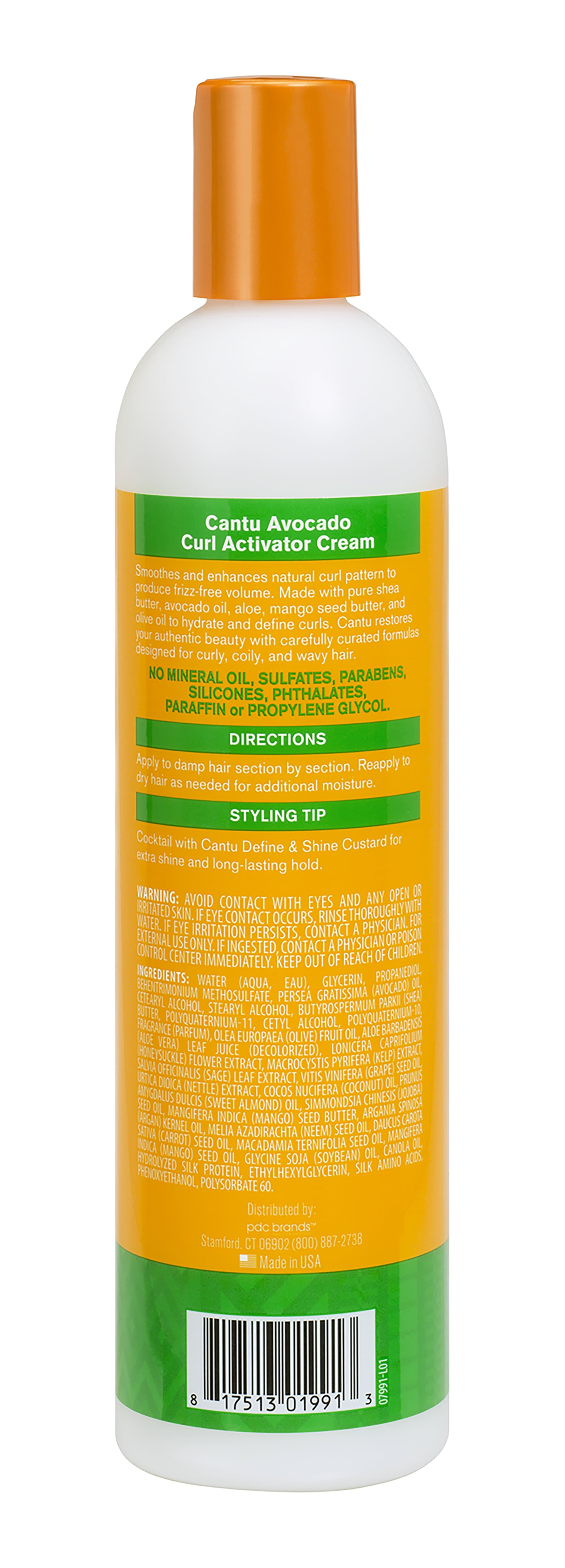 CANTU Avocado Hydrating Curl Activator Silicon Free (12oz)