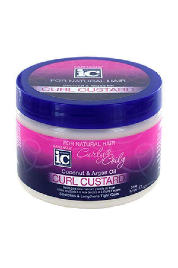 Fantasia IC Curly & Coily Curl Custard - Deluxe Beauty Supply