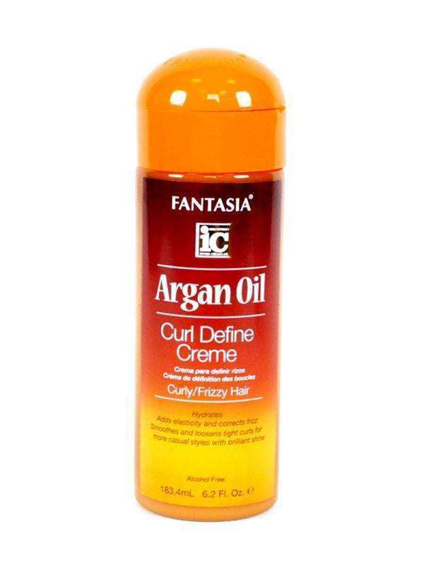 Fantasia IC Argan Oil Curl Define Creme - Deluxe Beauty Supply