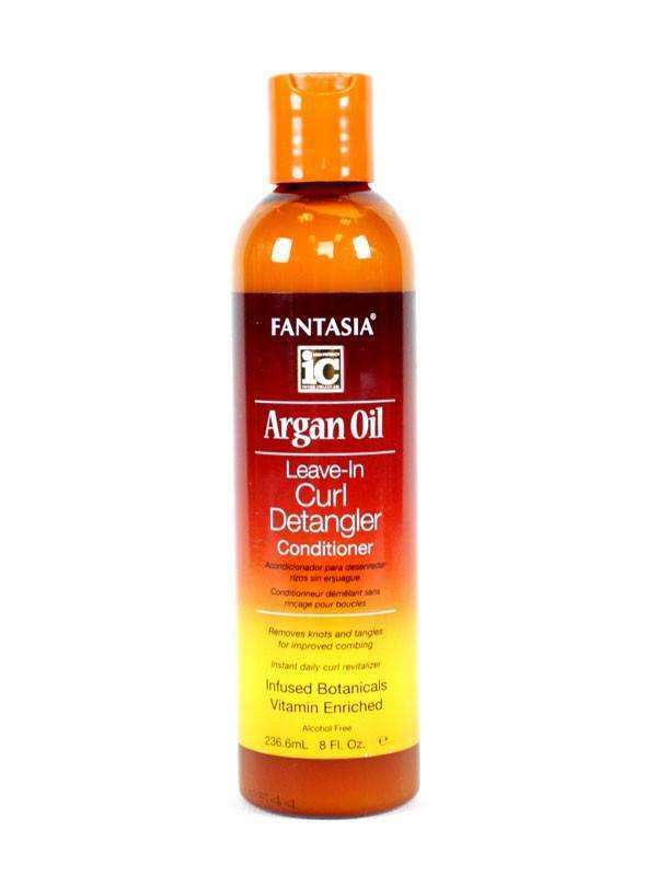 Fantasia IC Argan Oil Leave-In Curl Detangler Conditioner - Deluxe Beauty Supply