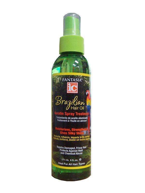 Fantasia IC Brazilian Hair Oil Keratin Spray Treatment - Deluxe Beauty Supply
