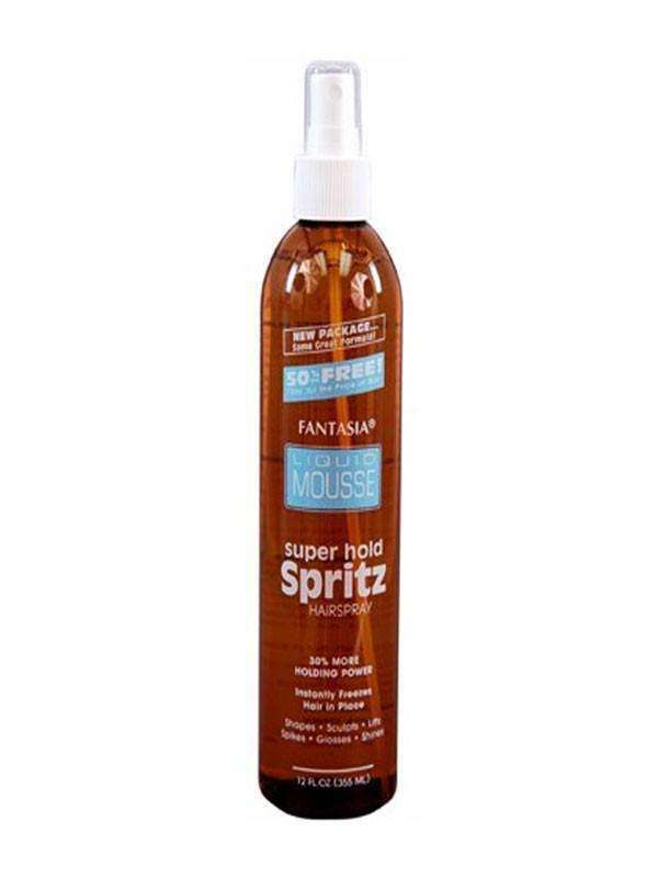 Fantasia IC Liquid Mousse Super Hold Spritz Hair Spray - Deluxe Beauty Supply