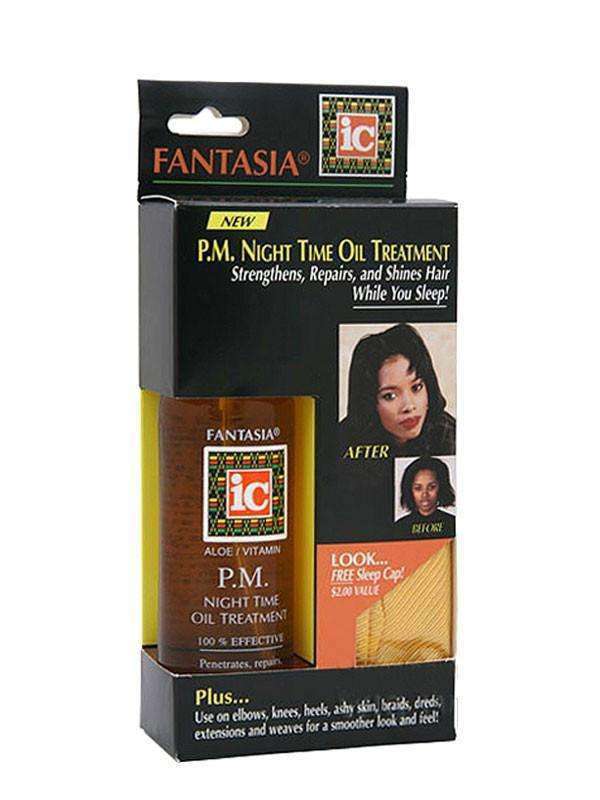 Fantasia IC P.M. Night Time Oil Treatment Spray 4oz - Deluxe Beauty Supply