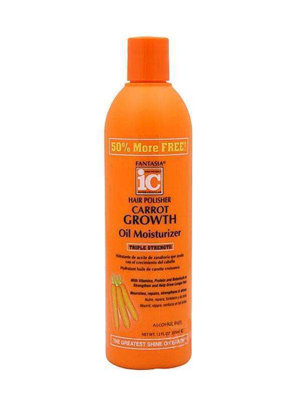 Fantasia IC Hair Polisher Carrot Growth Oil Moisturizer - Deluxe Beauty Supply