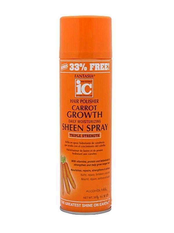 Fantasia IC Hair Polisher Carrot Growth Daily Moisturizing Sheen Spray - Deluxe Beauty Supply