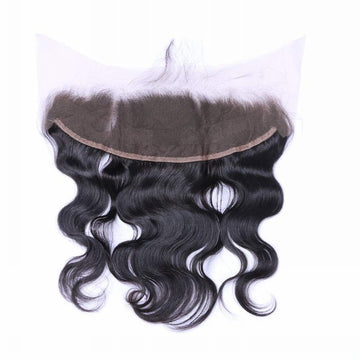15A 13x4 HD Invisible Lace Closure - Body Wave - Dollar Deals - 0