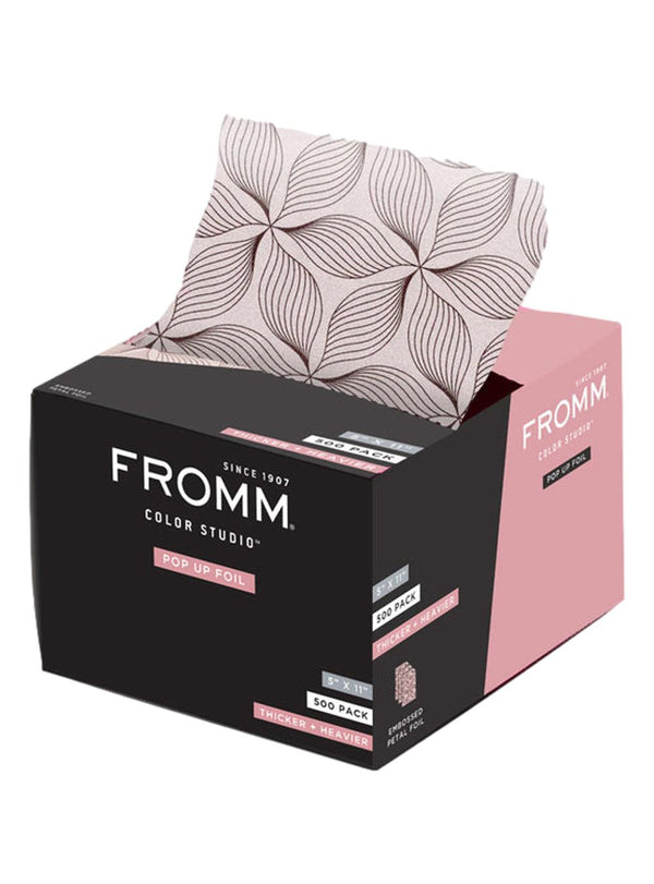 FROMM 5X11" Embossed Pop Up Foil Petals Print - 500 Pack