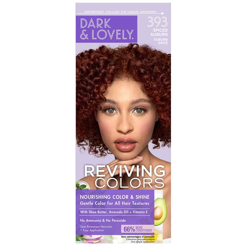 Dark & Lovely Reviving Colors Hair Color - 393 Spiced Auburn