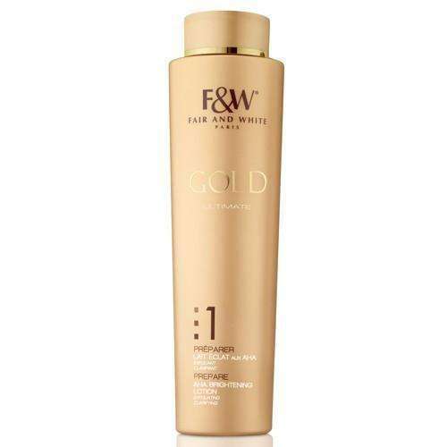 Fair & White Gold AHA Brightening Lotion - Deluxe Beauty Supply