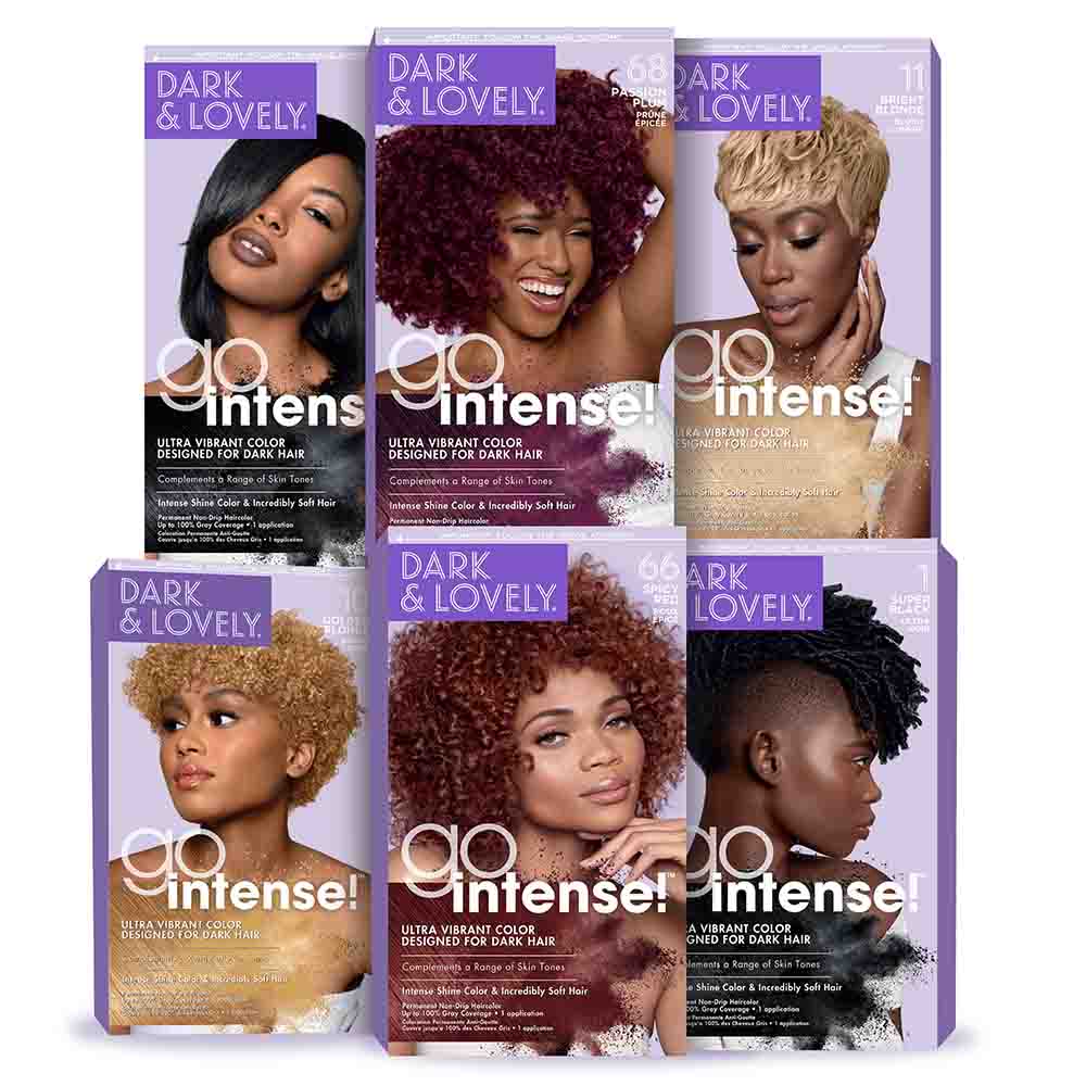 Dark & Lovely Go Intense Ultra Vibrant Hair Color - 10 Golden Blonde