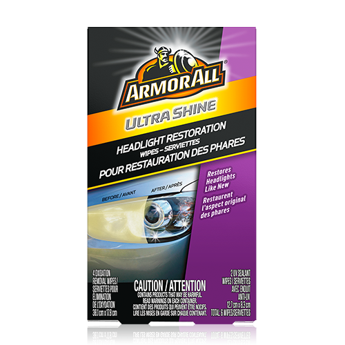 Armor All Ultra Shine Headlight Restoration Wipes - Deluxe Beauty Supply