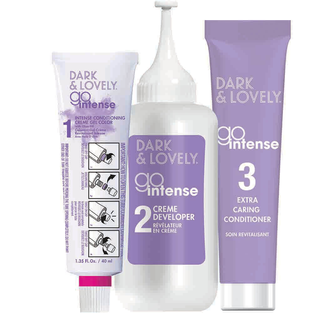 Dark & Lovely Go Intense Ultra Vibrant Hair Color - 10 Golden Blonde