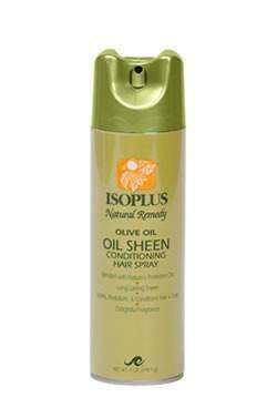 Isoplus Natural Remedy Olive Oil Oil Sheen 2oz - Deluxe Beauty Supply