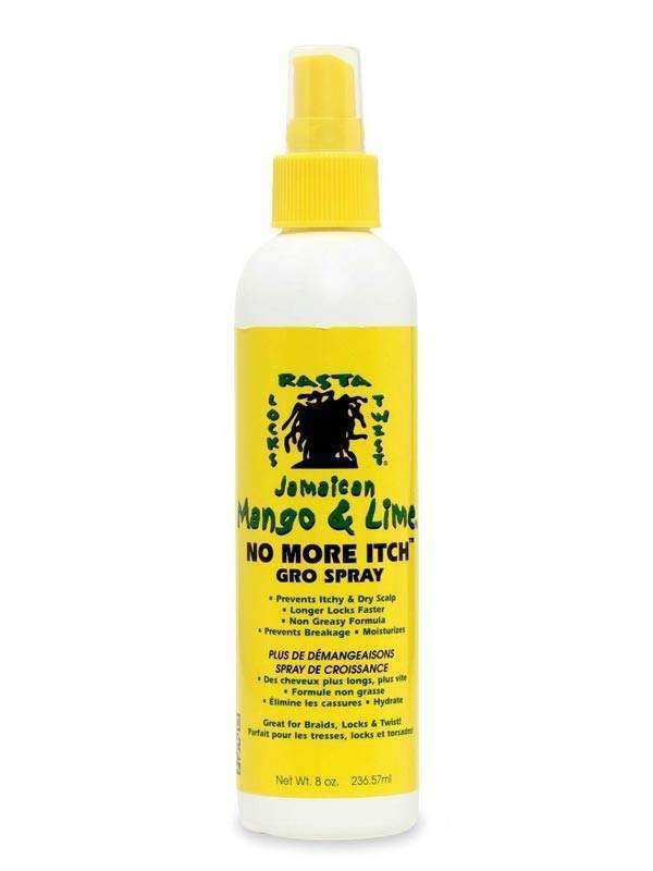Jamaican Mango & Lime No More Itch Gro Spray 8oz - Deluxe Beauty Supply