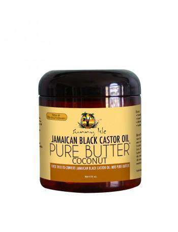 Sunny Isle Jamaican Black Castor Oil Pure Butter 4oz - Coconut - Deluxe Beauty Supply