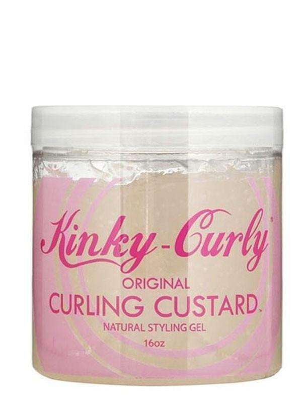 Kinky Curly Curling Custard 16oz - Deluxe Beauty Supply