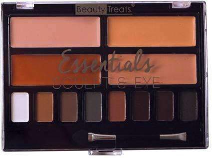 Beauty Treats Essentials Sculpt & Eye Palette #416 - Light - Deluxe Beauty Supply