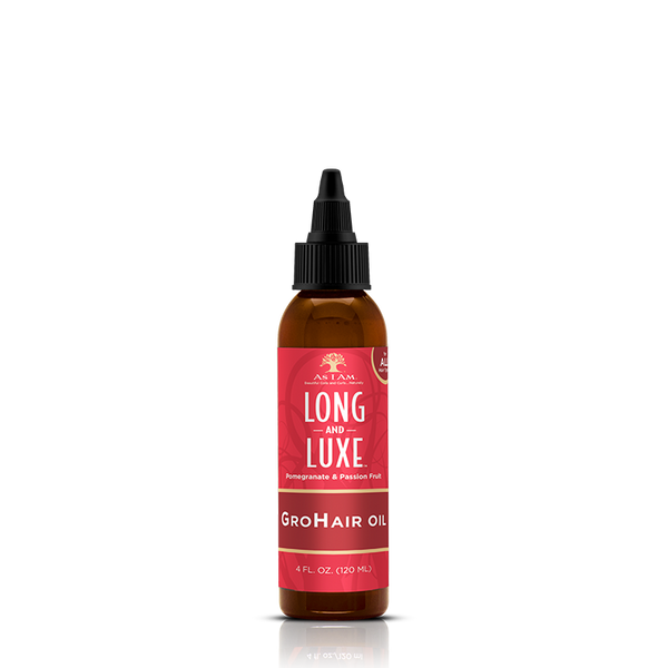 As I Am Long & Luxe Pomegranate & Passion GroHair Oil