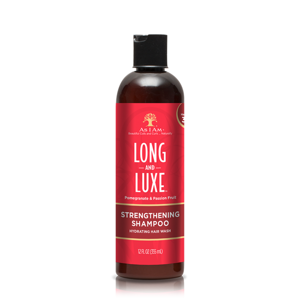 As I Am Long & Luxe Pomegranate & Passion Fruit Strengthening Shampoo