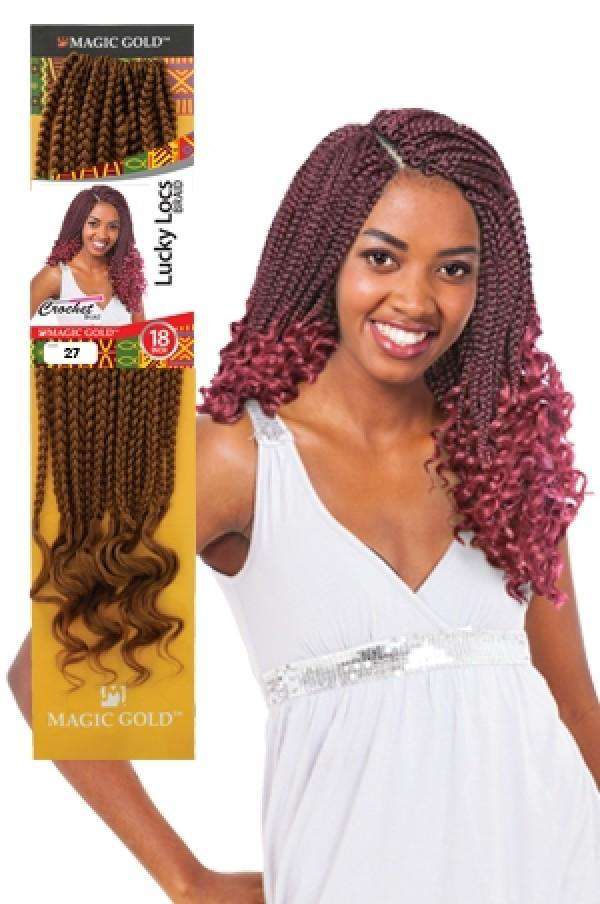 Magic Gold Lucky Locs 18" - Deluxe Beauty Supply