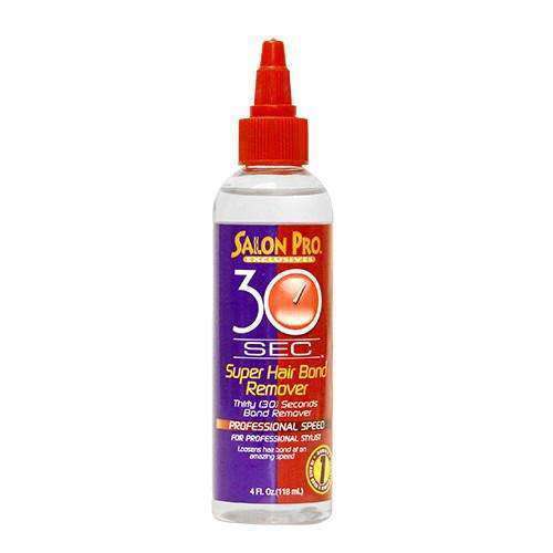 Salon Pro 30 Sec Super Hair Bond Remover Oil w/ Olive Oil 4oz - Deluxe Beauty Supply