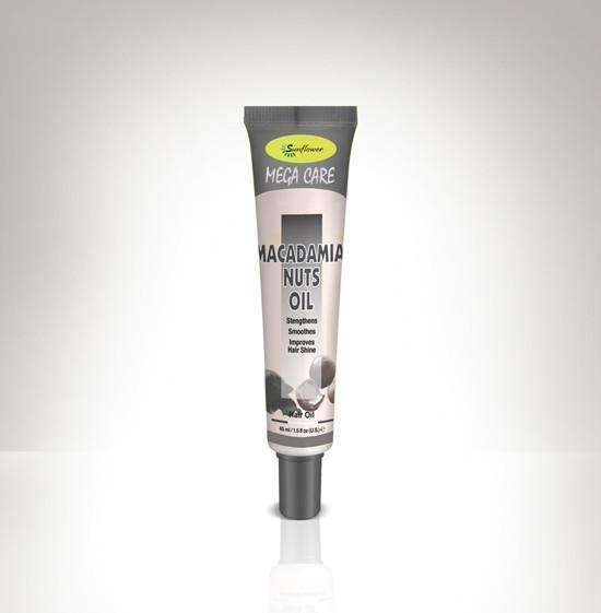 Sunflower Mega Care Hair Oil - Macadamia Nut Hair Oil - Deluxe Beauty Supply